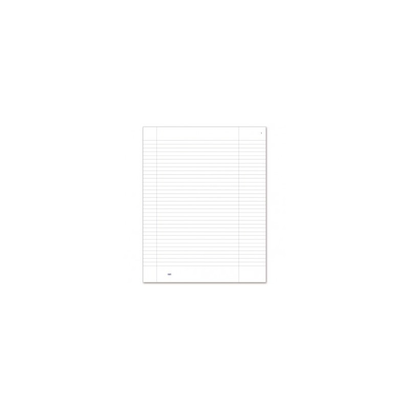 Registro Righe Uso Bollo 288pg Num 31x24,5 Cm
